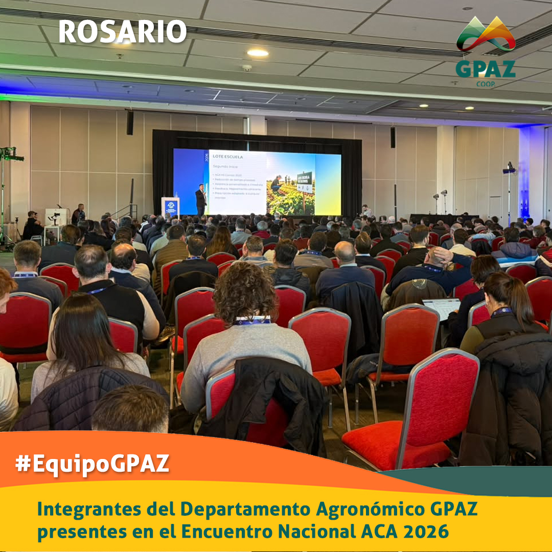 Integrantes del Departamento Agronómico GPAZ participaron del Encuentro Nacional ACA 2026 en Rosario